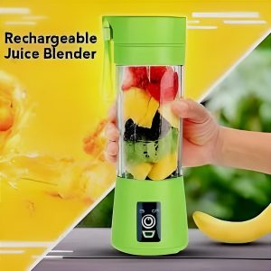 hand juicer maker fruit blender usb blender kitchen mixer kitche-6-Blade Portable Home USB Rechargeable Electric Fruit Extractor Juice Blender Machine(random color)
